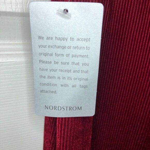 Velvet Torch Red Jumpsuit Mock Ribbed Velvet Sleeveless Size M - Picture 3 of 7